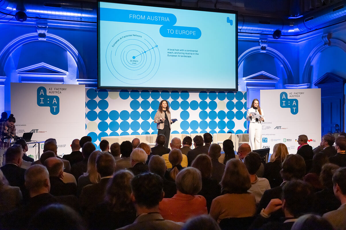 AI Factory Austria AI:AT Event 2026 im Marxpalast