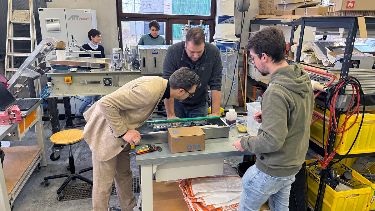 Seedjection AIT-Besuch bei Ensemo