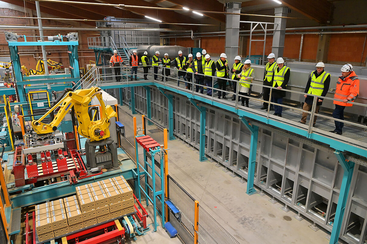 The greenest brickworks with the world’s largest industrial electric kiln