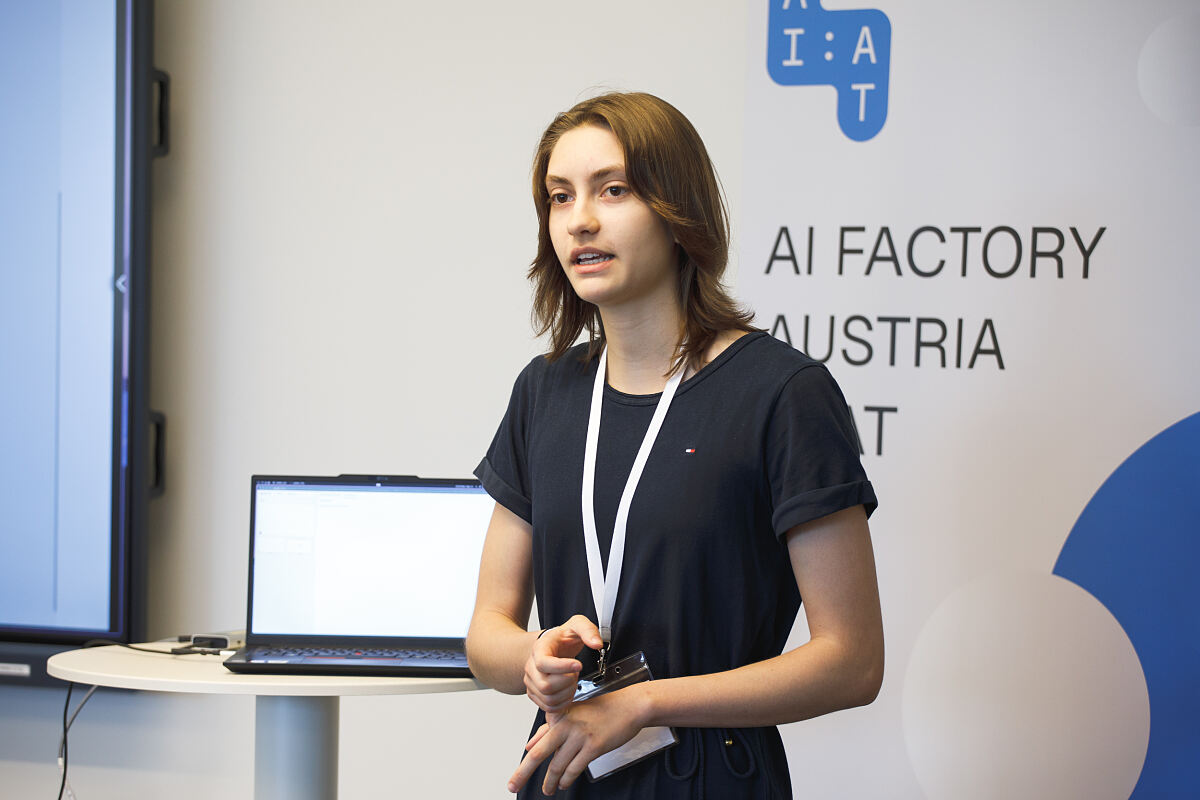 Next Generation AI: Schüler:innen zeigen in der AI Factory Austria konkrete KI-Projekte