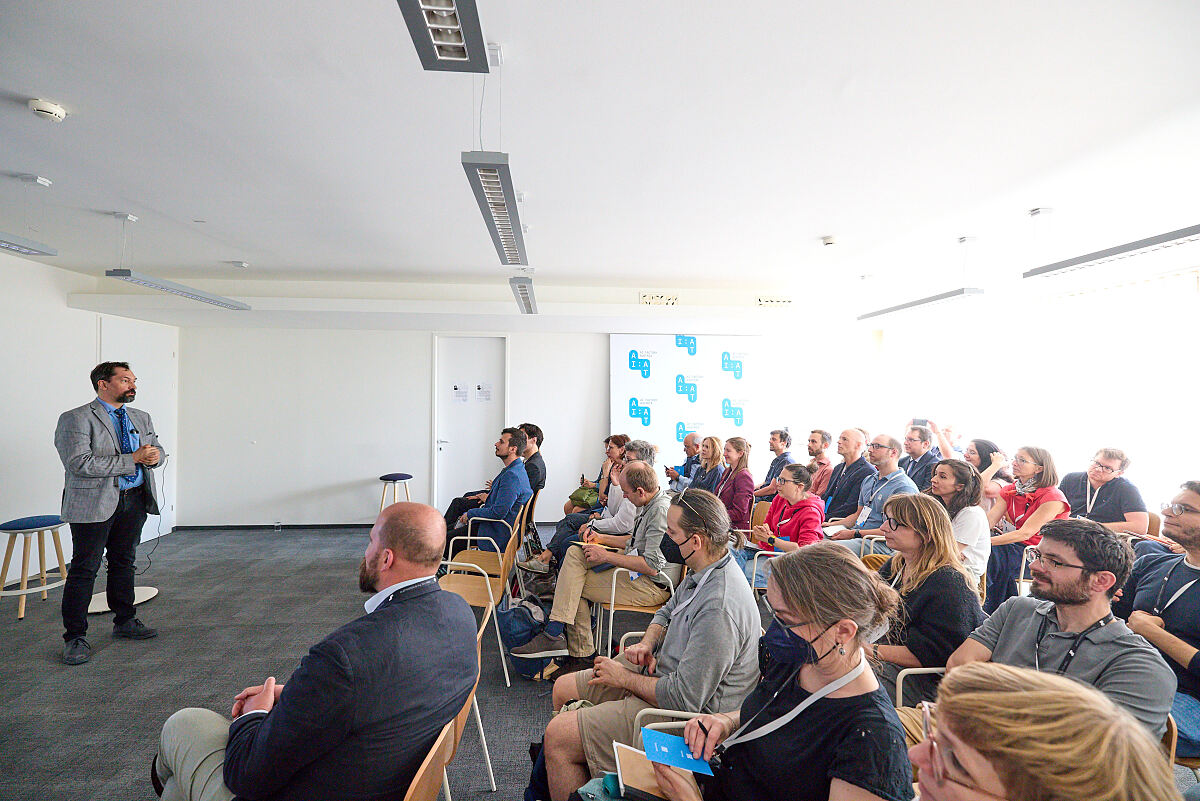 ÖAW-Delegation besucht AI Factory Austria AI:AT