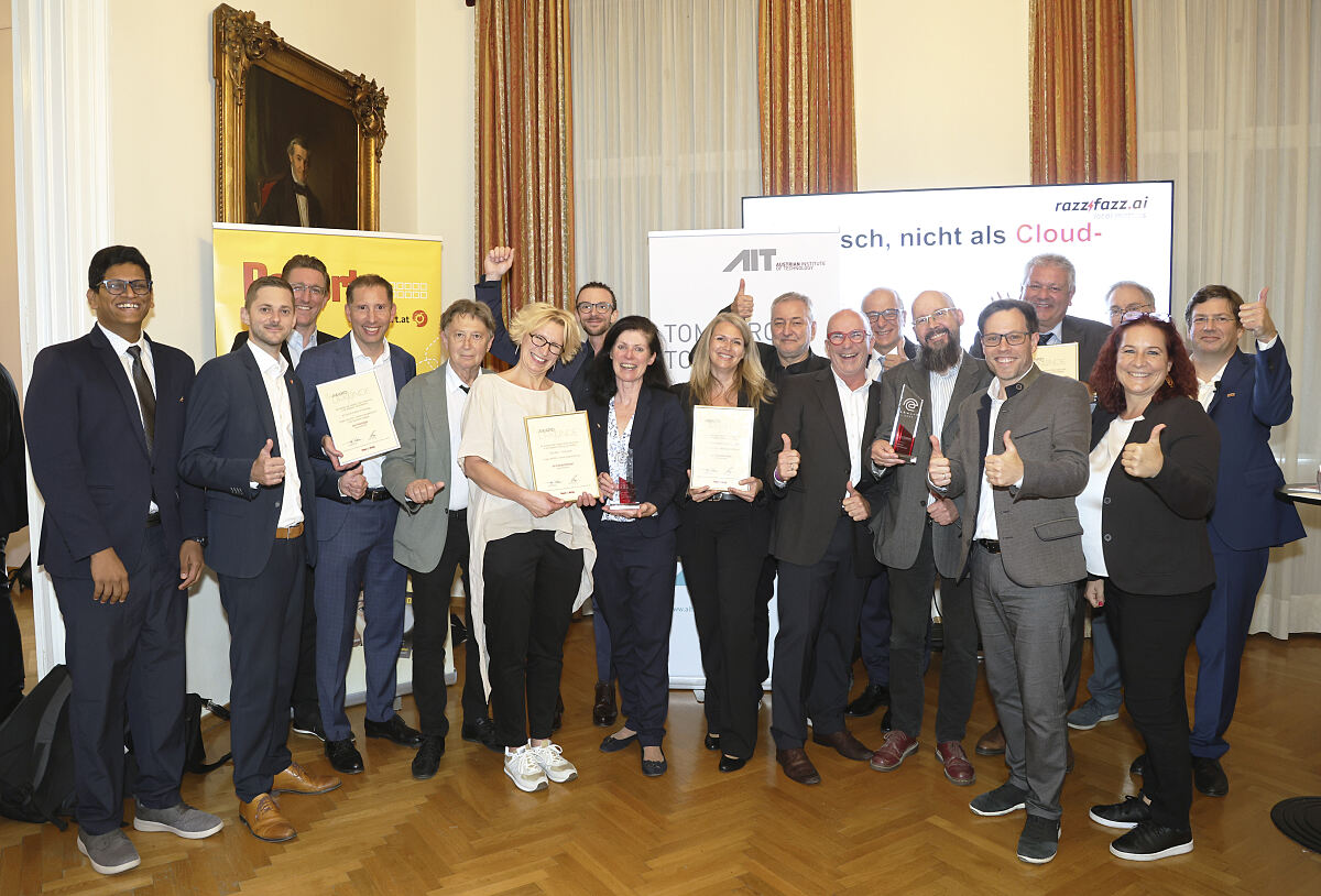 Großer Erfolg beim eAward2026: Das AIT wurde in vier von fünf Kategorien ausgezeichnet