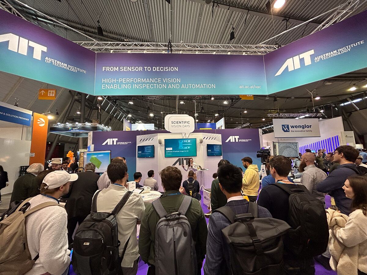 AIT-Messestand bei der VISION