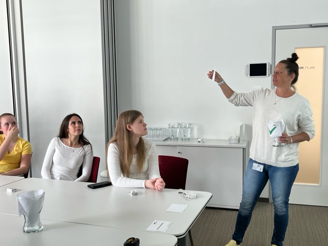 Girls experience research at the AIT up close